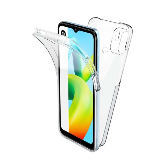 360º Silicon Case for Xiaomi Redmi A1 Plus Transparent